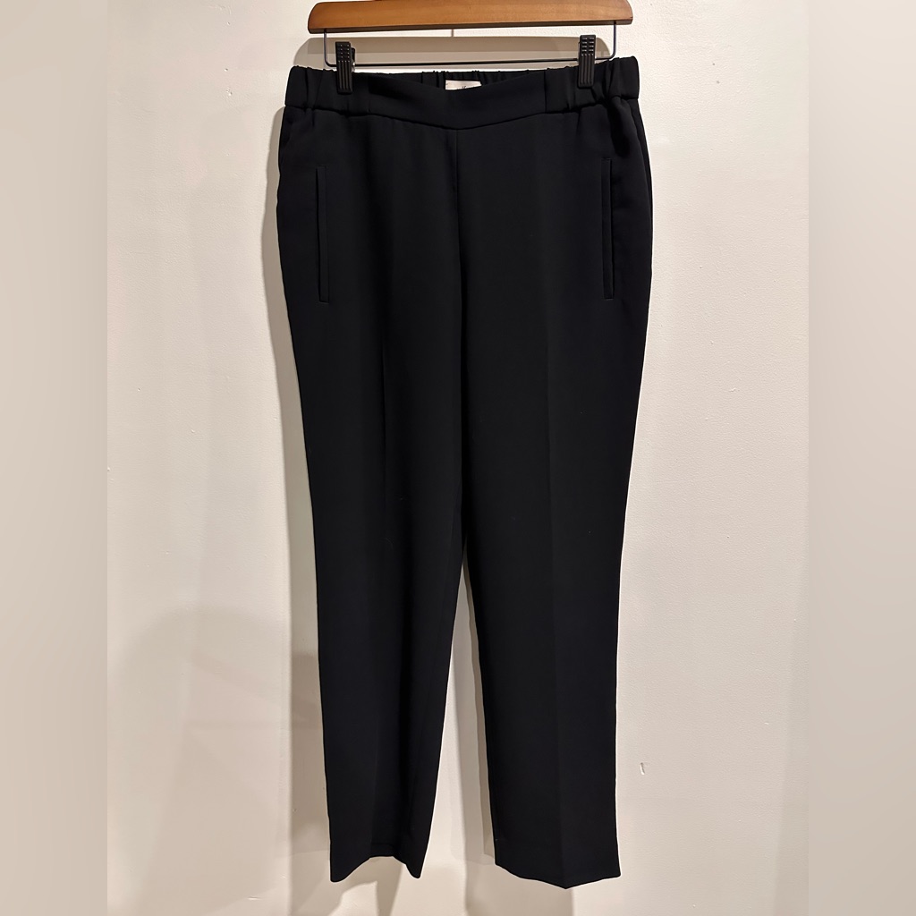 Wilfred Black Crepe Trousers